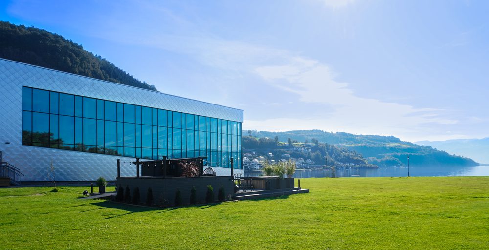 Glassfasaden, Hardangerfjord Hotel