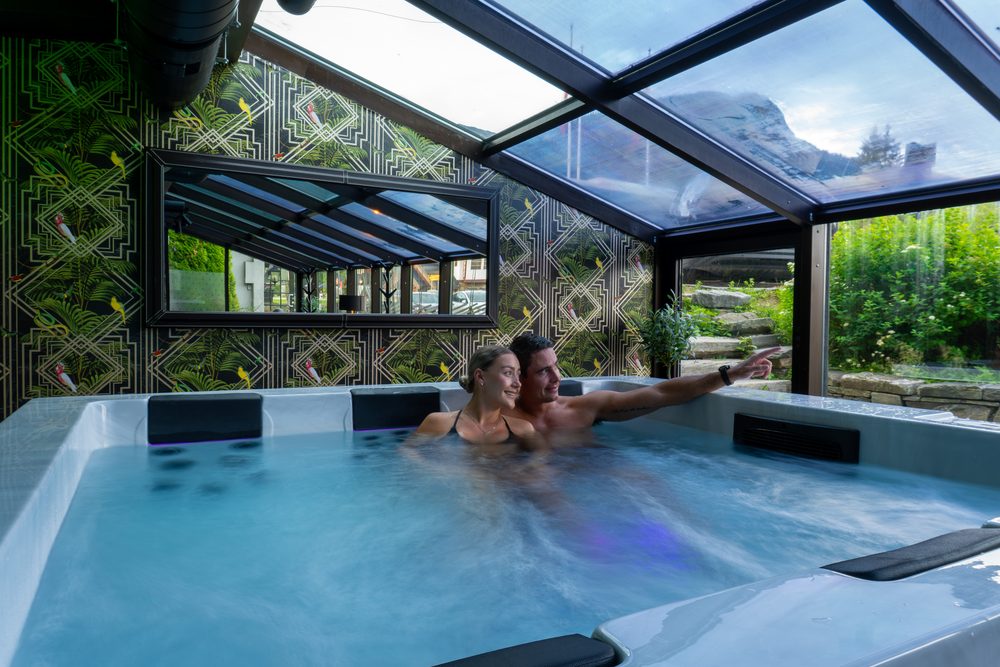 Spaet under glasstaket, Skogstad Hotell & Fjellresort